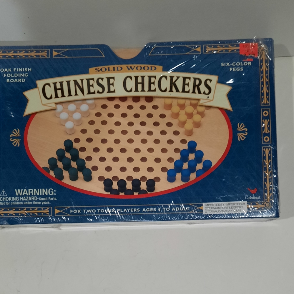 Vintage Chinese Checkers Game (New in Package)